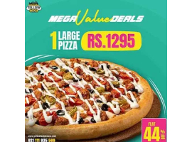 Yellow Taxi Pizza Co. Mega Value Deal 3 For Rs.1295/-